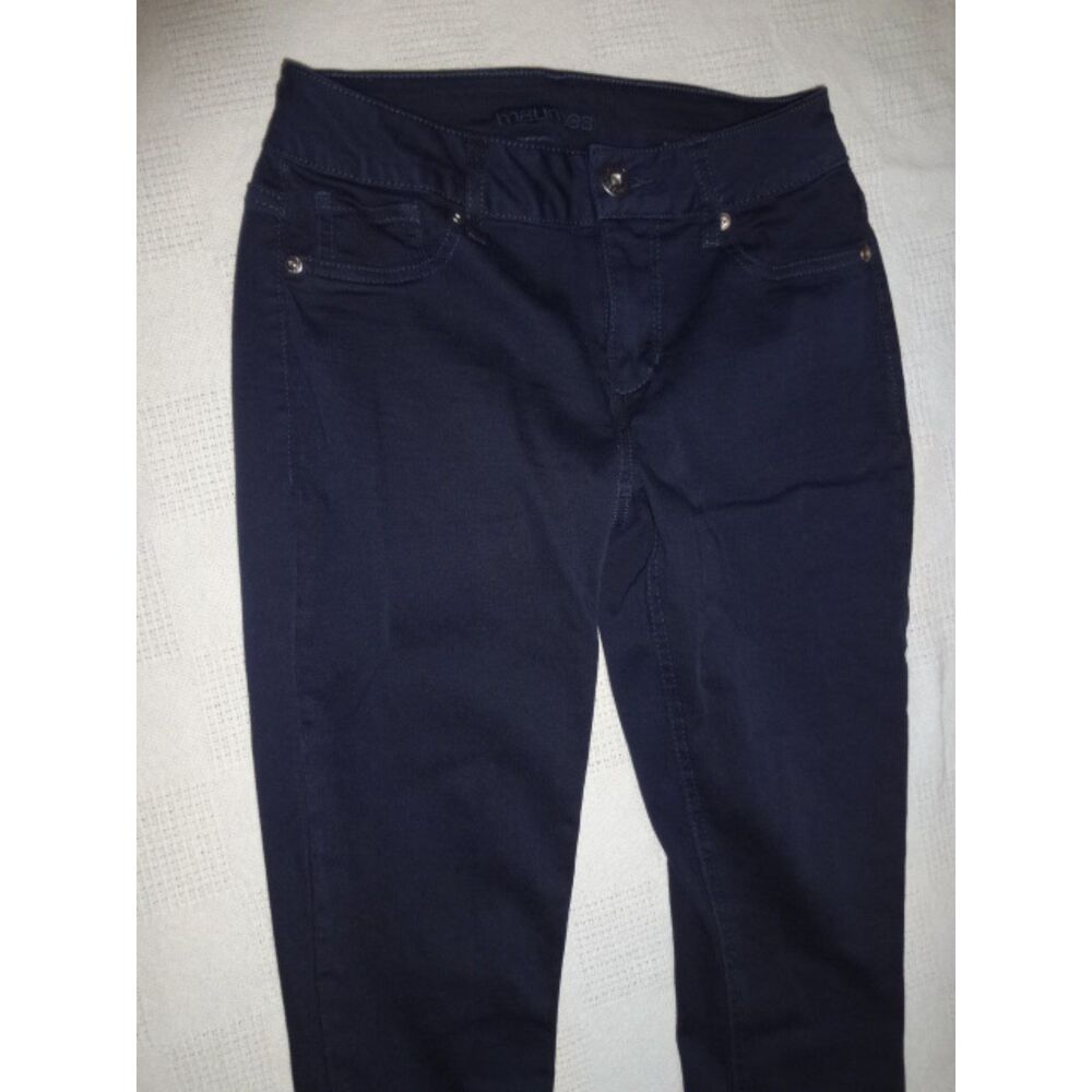 Maurices | Dark Blue Skinny Jeans |  XS  | Mid Rise Stretch